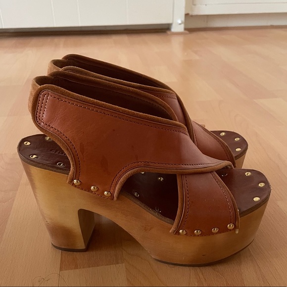 Rare Celine Phoebe Philo Platform Clog Sandals - Picture 3 of 5